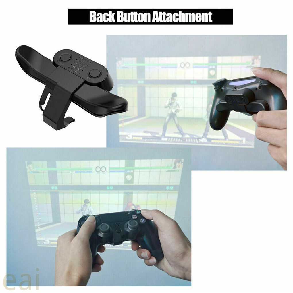 Gamepad Back Button Attachment Game Controller Handle Extension Button Replacement for PS4