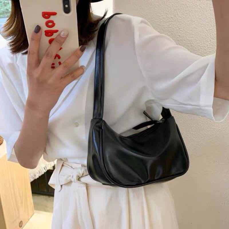 Túi Đeo Chéo, Túi Kẹp Nách Da Mềm Phong Cách Ullzang Thời Trang Nữ TX07 - Yellowclothes