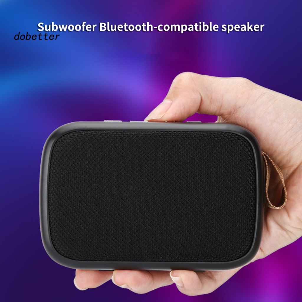 Loa Bluetooth 4.2 Âm Thanh HiFi Có Nút Điều Khiển Một Nút