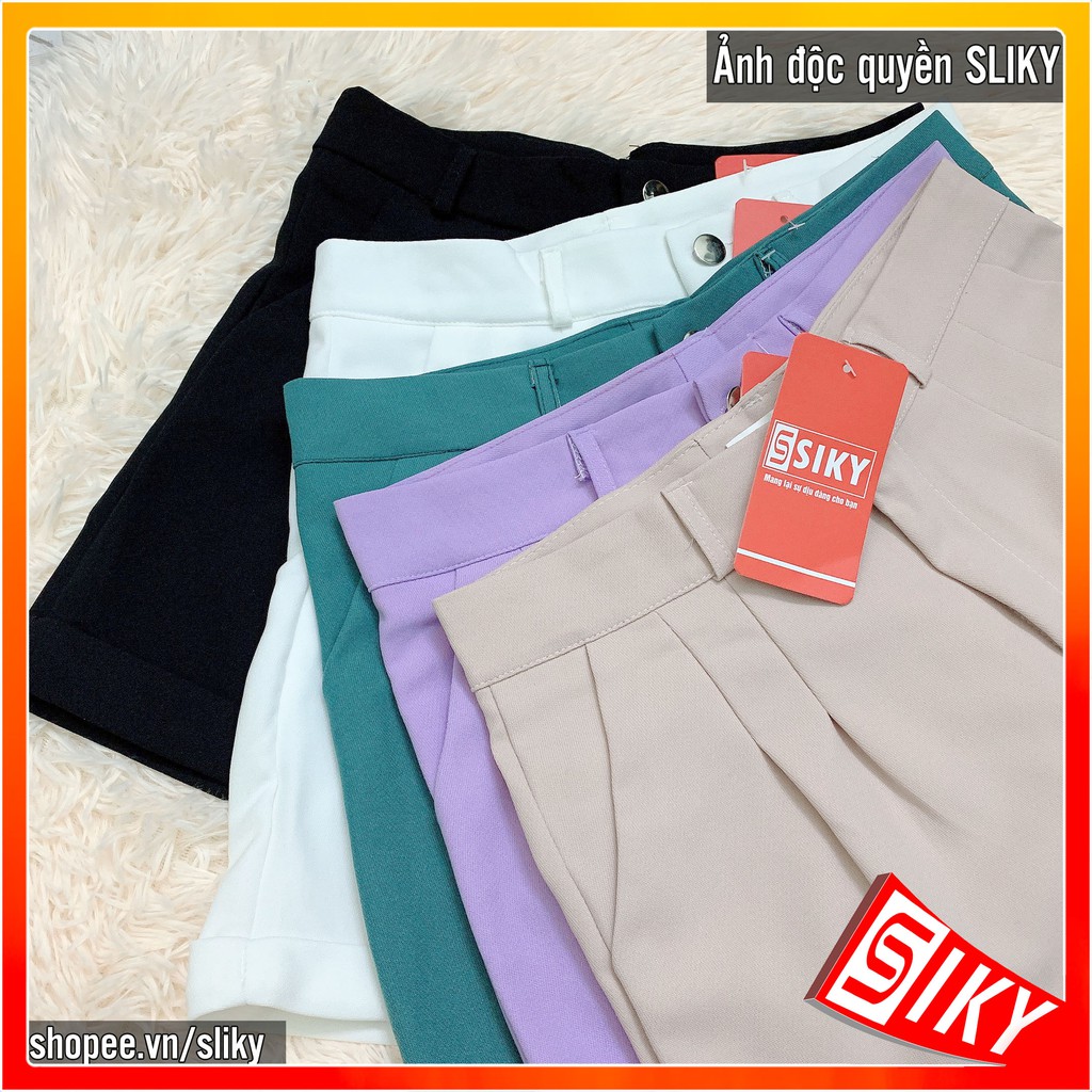 Quần Short Nữ Gập Gấu- Siky QS02