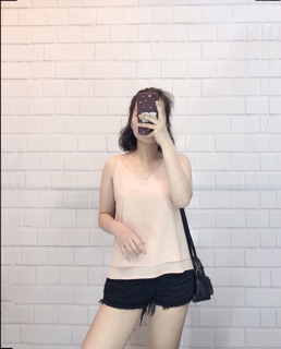 Áo 2 dây lụa tuyết siêu đẹp