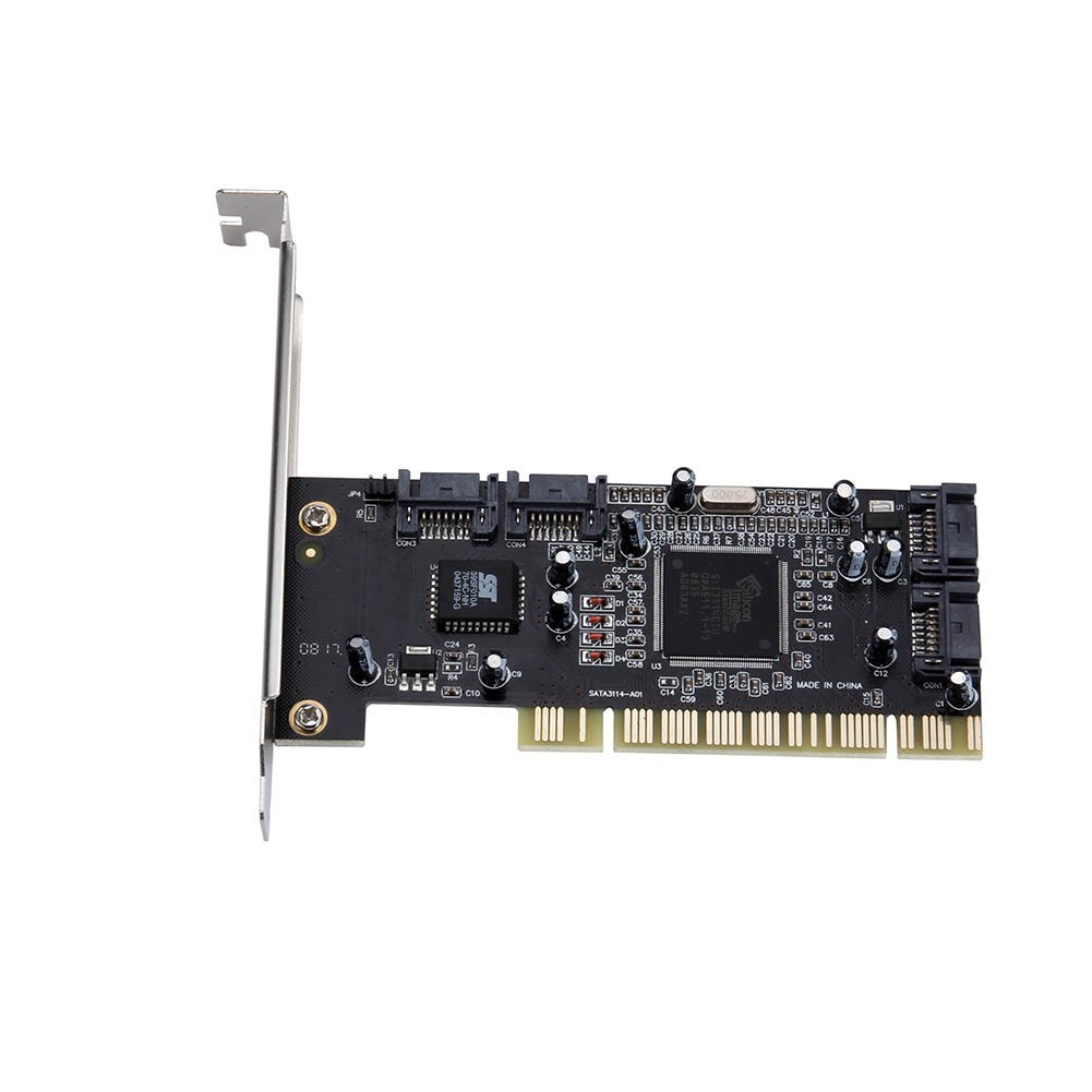 Bộ chuyển đổi PCI sang 4 cổng SATA Serial ATA RAID Sil3114 3114 I / O