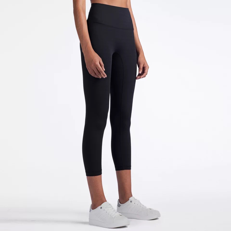 Quần legging lưng cao chất liệu thân thiện với da tiện dụng dành cho nữ