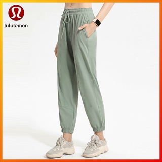 Lululemon quần tập yoga dây rút có túi yk100