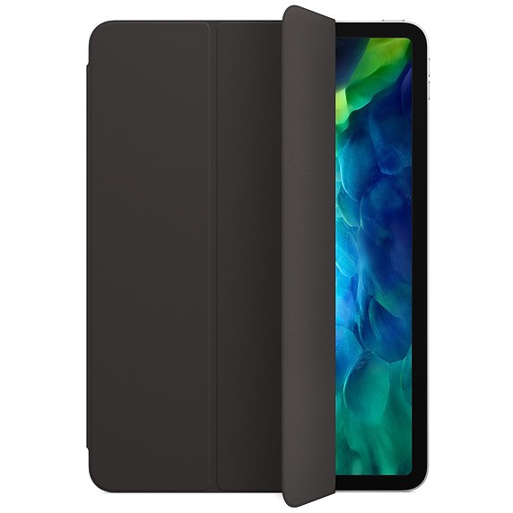 Bao da Smart Case Folio cho iPad Pro 11.0 inch 2020/2021 hít nam châm có in logo quả táo của Apple - Hàng cao cấp