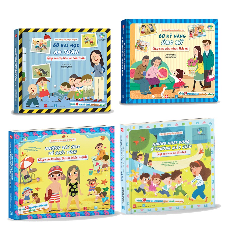 SÁCH - Bách khoa kỹ năng sống đa tương tác ( 2 CUỐN )