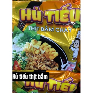 hủ tiếu thịt bằm chay