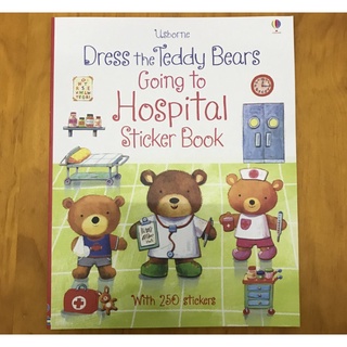 Dính dán - Usborne sticker book - Going to Hospital