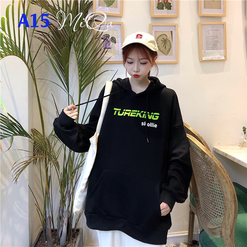 Áo Nỉ Bông Thời Trang UNISEX Hoạ Tiết TUREKING / HOODIE FREESIZE 💜 MiQa 💜 #21 | BigBuy360 - bigbuy360.vn
