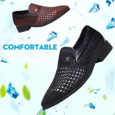 Summer fashion office shoes for men