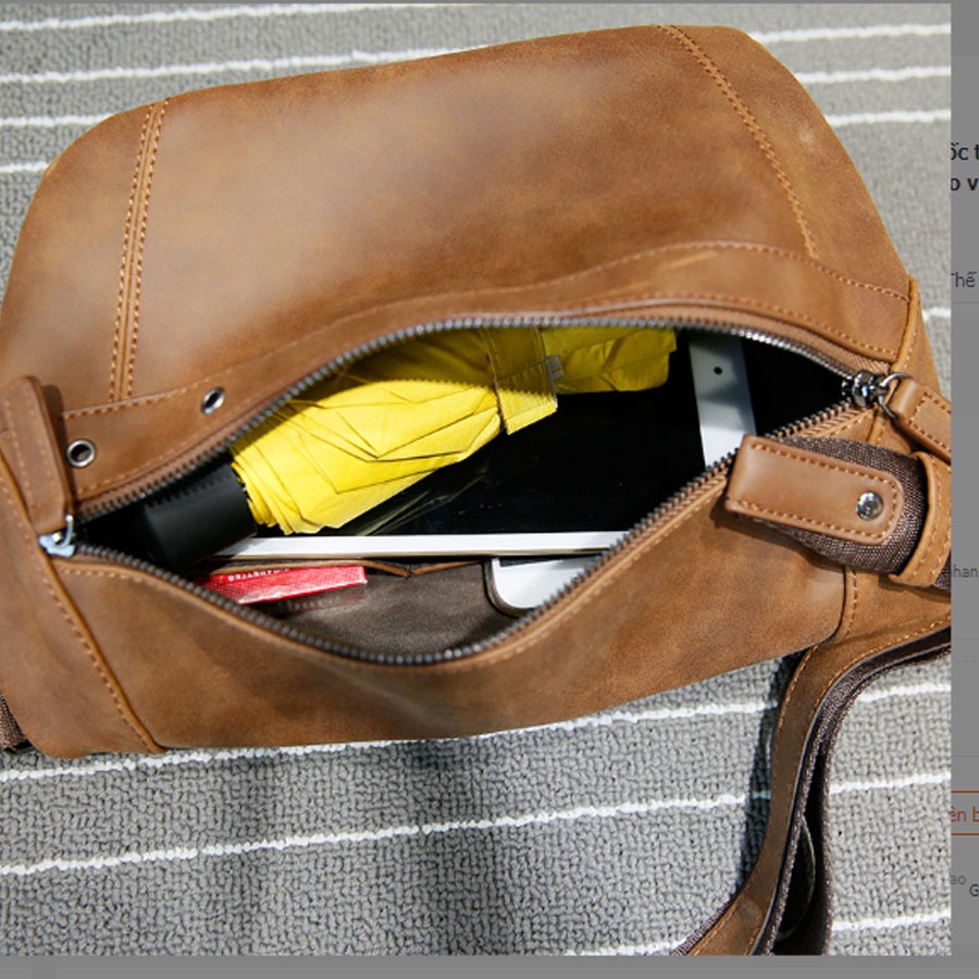 Túi đeo chéo nam, túi đeo chéo hàn quốc hàng chuẩn, túi xách hàn quốc chống mài mòn