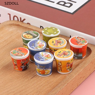 Set 5 mô hình mì ăn liền mini trang trí nhà búp bê