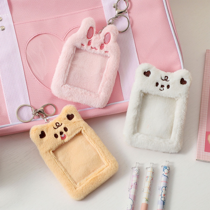 Móc Chìa Khóa / Thẻ ID Trong Suốt Hình Thần Tượng Kpop Dễ Thương