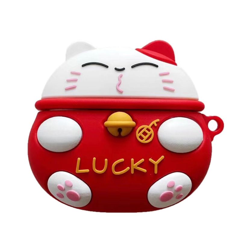 Vỏ Bọc Silicone In Họa Tiết Dành Cho Hộp Sạc Tai Nghe Airpods Pro