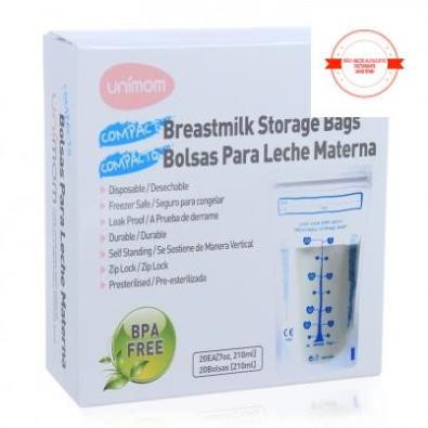 Túi trữ sữa Unimom Compact hộp 20 túi