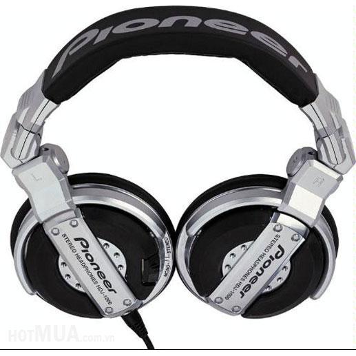 HEADPHONE PIONEER DJ-1000 (MÀU BẠC) CỰC NGON CHO DJ