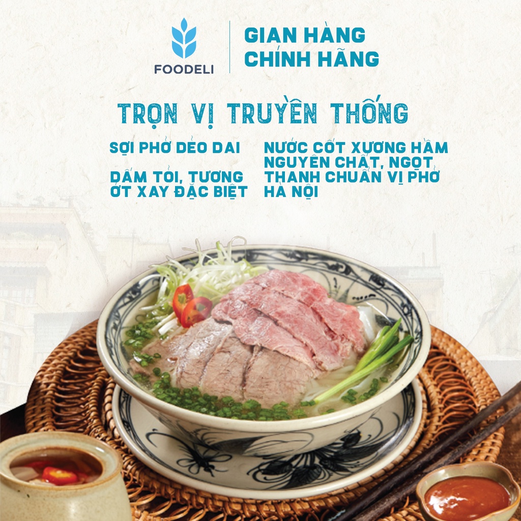 Phở Gánh Hà Nội ăn liền - Phở Bò Đặc Biệt (Thùng 24x75Gr) | BigBuy360 - bigbuy360.vn