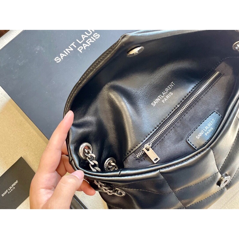 Túi xách Ysl sz 33 chất da thật da mềm, đường may siêu nét có ảnh thật