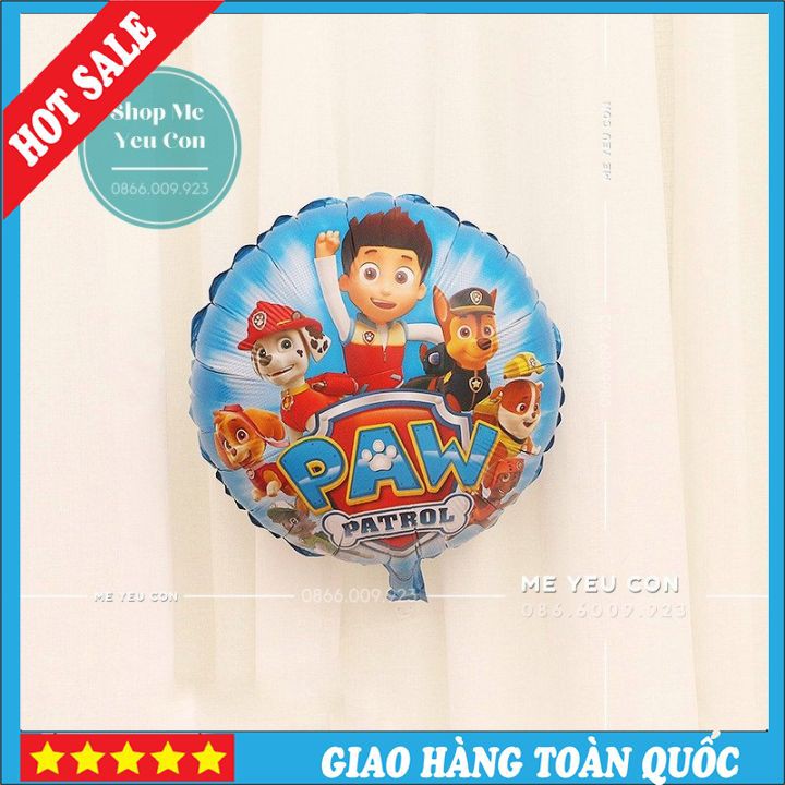 Bóng Cún Trang Trí Sinh Nhật Sự Kiện 10inch, Phụ Kiện Trang Trí Sinh Nhật Cho Bé, Bóng Bay Sinh Nhật Bền Đẹp HOT SALE