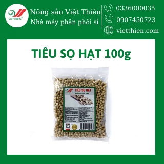 Tiêu sọ Hạt Việt Thiên 100g_Nhà Máy Sản Xuất, đóng gói và xuất khẩu nông sản