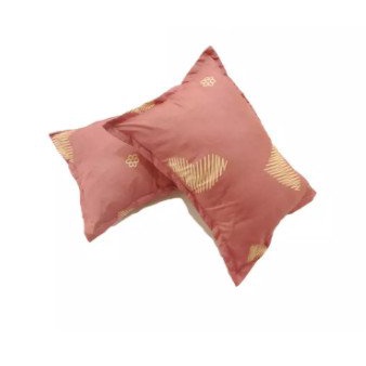 Vỏ Gối Nằm Poly Cotton Thanh Lý Gấp Có chọn mẫu,HỌA TIẾT TIM HỒNG XƯỚC