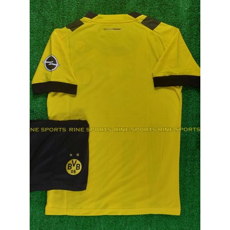 Bộ áo bóng đá Dort mund vàng super hàng thailand 2022-2023 Giống thi đấu 99%