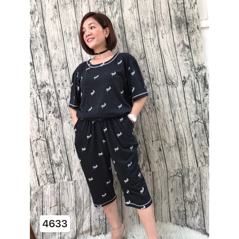 [ 100kg vừa ] 4633 Đồ bộ BIG SIZE size đại