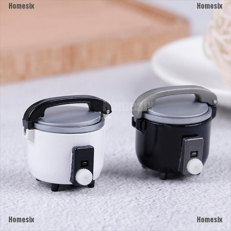 [HoMSI] 1:12 Miniature rice cooker food steamer warmer kitchen cookware dollhouse SUU