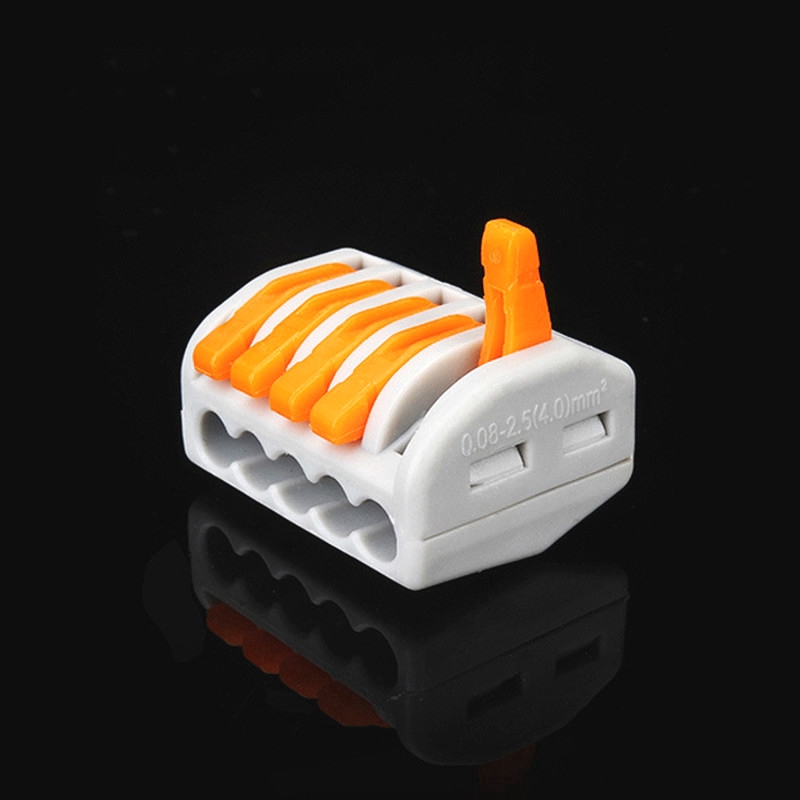 Bộ 10 khối đầu nối dây dẫn nhỏ gọn PCT-215 loại 5P