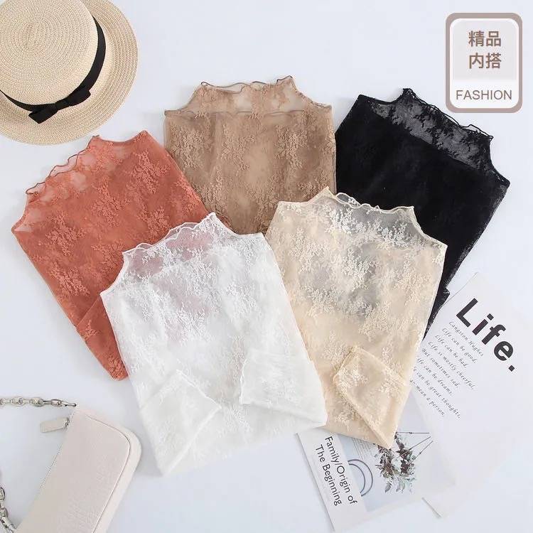 Áo ren tay dài quyến rũ hợp thời trang cho nữ