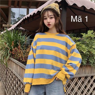 Áo thu đông nữ form rộng siêu cute (Ảnh thật)