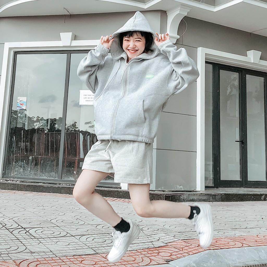 Quần short thun SMILEY INDAHOOD unisex | BigBuy360 - bigbuy360.vn