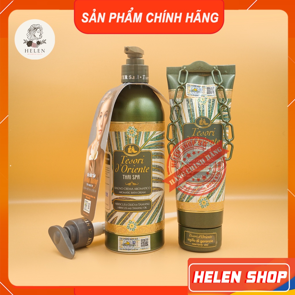 Sữa Tắm Xích Tesori D Oriente Hương Thai Spa 250-500ML | Sữa Tắm Nước Hoa, Dưỡng Ẩm, Sữa Tắm Lưu Hương, Sữa Tắm Trắng Da