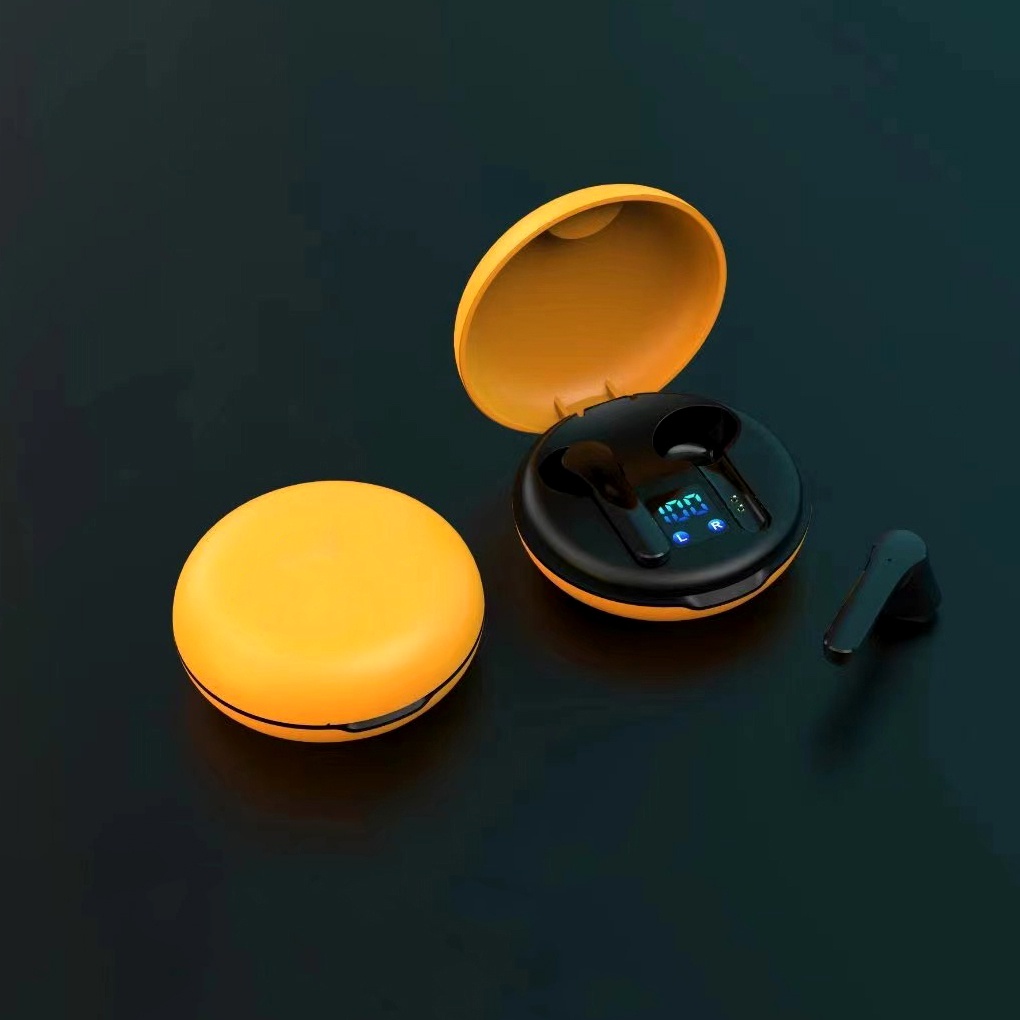 Noise Reduction TWS Gaming Earphone IPX5 Waterproof Wireless Running Fitness Bluetooth-compatible Headset withELEN