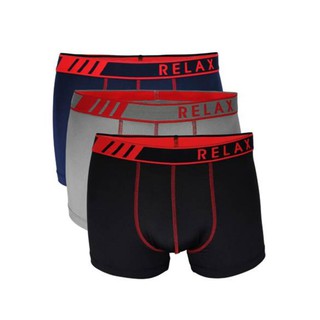 COMBO 3 Quần Lót Nam thun Lạnh RELAX RLTK025, quần sịp đùi nam boxer khử mùi, có giãn 4 chiều, thông khí
