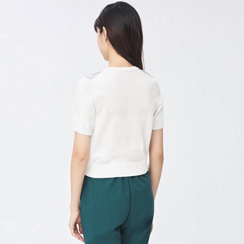 Áo thun - khoác cardigan dệt kim thun gân dày có cổ mặc 2 cách - GU thời trang Nhật Bản mùa thu
