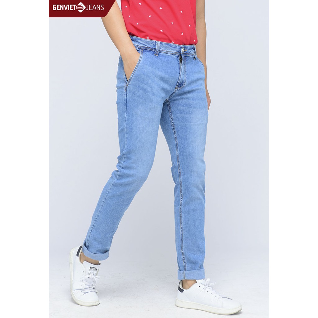  Quần dài jeans nam T1103J971 GENVIET | BigBuy360 - bigbuy360.vn
