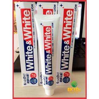 Kem đánh răng trắng răng Nhật Bản White & White - 150gr
