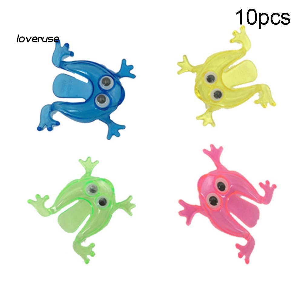 Set 10 Mô Hình Chú Ếch Đồ Chơi Vui Nhộn Cho Bé