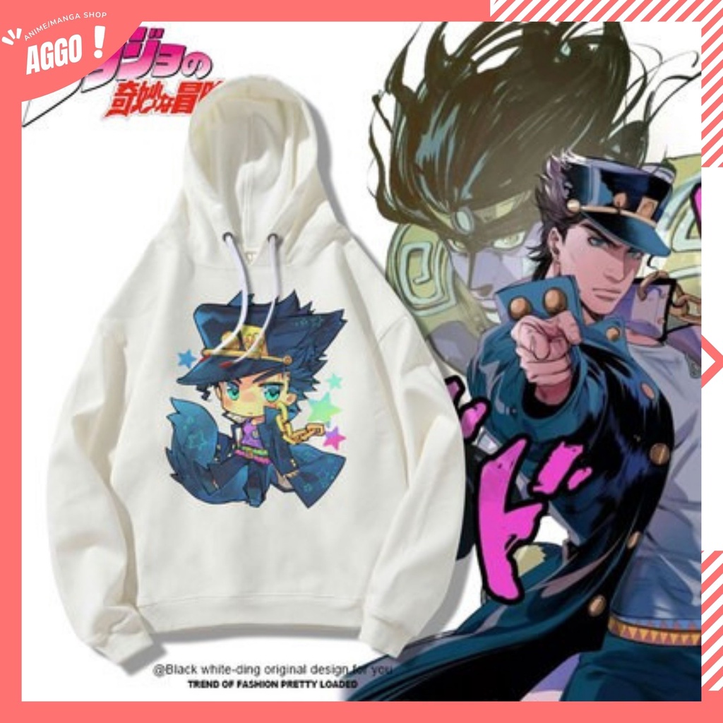Áo Hoodie Nỉ Ấm Anime JOJO Bizarre Adventure
