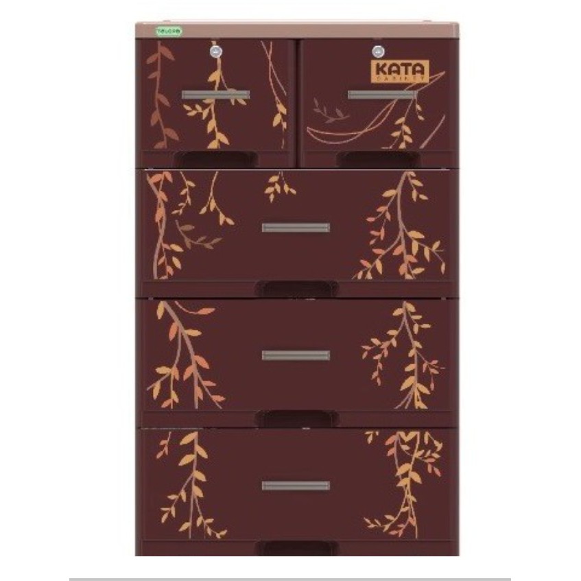 [HÀNG CÓ SẴN] Tủ nhựa KATA 4 tầng ( 60cm x 48cm x 100cm )- TẶNG BÀN XẾP HỌC SINH | BigBuy360 - bigbuy360.vn