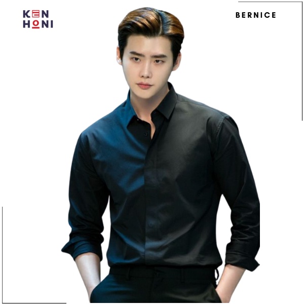 [Mã INCU50 giảm 50K đơn 250K] Áo Sơ Mi Nam Dài Tay Màu Đen Công Sở Form Hàn Không Nhăn KenHoni Bernice | BigBuy360 - bigbuy360.vn