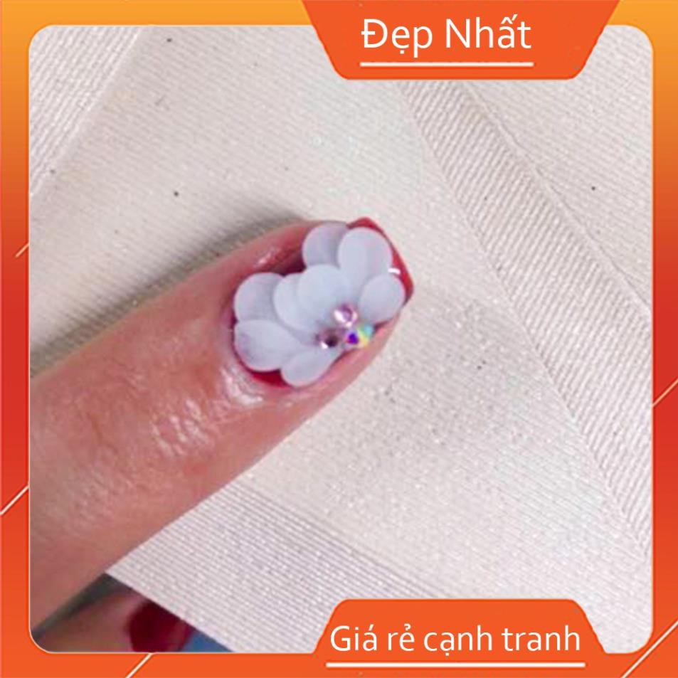 hoa cúc chòn 8 cánh- hoa bột nail