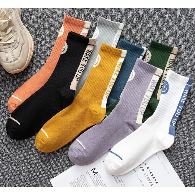 Tất Vớ cổ cao nam nữ Unisex phong cách năng động, thể thao, đường phố