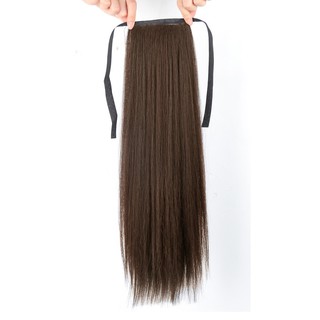 Tóc giả nữ cột thẳng 50cm 😍FREESHIP😍 Tóc cột đuôi thẳng, buộc tóc giả cho nữ, tóc giả nữ buộc đuôi, tóc giả đuôi ngựa