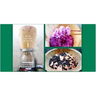 Chõ đồ xôi bằng gỗ Dân tộc Thái (tặng 1 cóong đựng xôi khi mua set chõ+nồi)