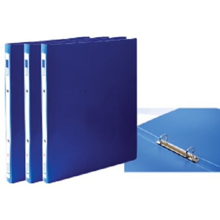 Bìa đựng tài liệu A4 văn phòng phẩm - File còng bật 9cm EKE - màu xanh dương - 1 cái - File càng cua - MIYABI STORE