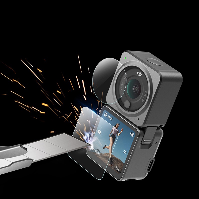Ốp Điện Thoại Kính Cường Lực Bảo Vệ Máy Ảnh Cho DJI OSMO Action 2 Action2oy