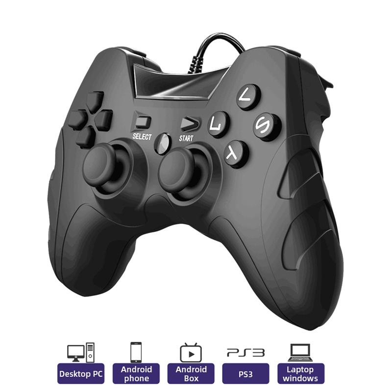Tay CầM Chơi Game Có Dây Cho PS3 / ĐiệN ThoạI / PC