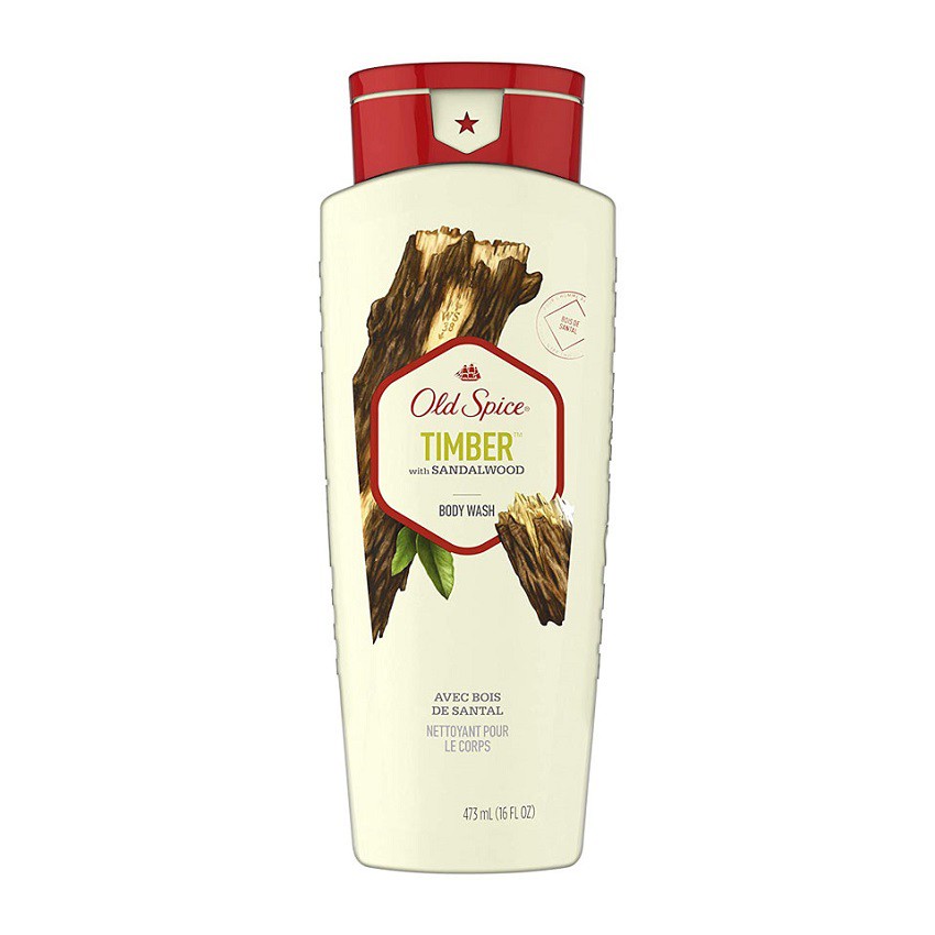 [Chính hãng] Sữa tắm Old Spice Timber Body wash 473ml - Hàng USA